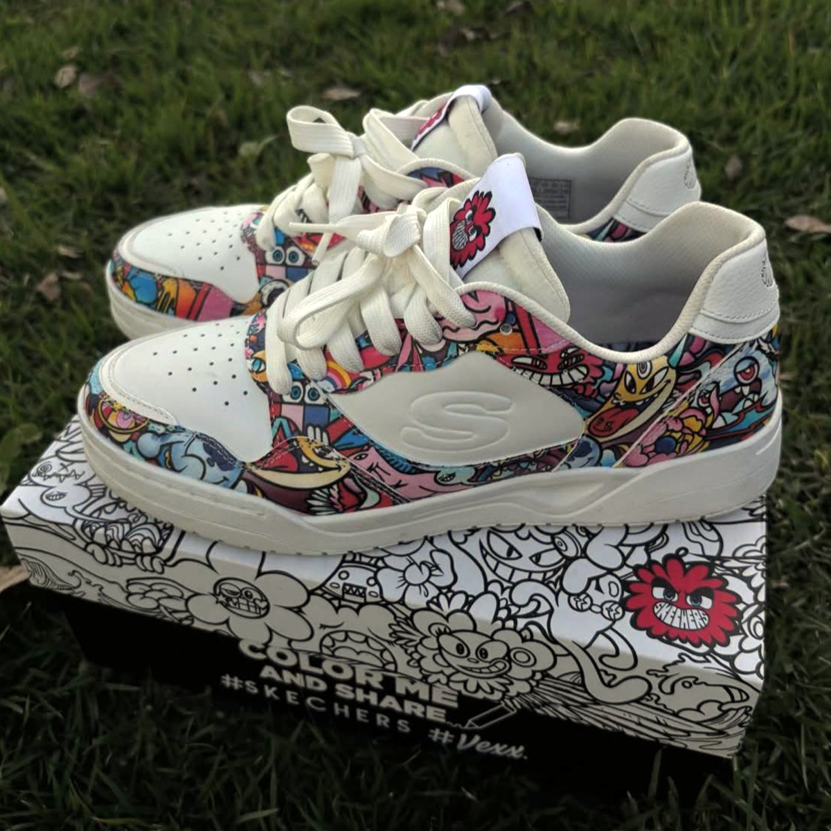 Tenis Skechers X Vexx Street Koopa Volley Doodle